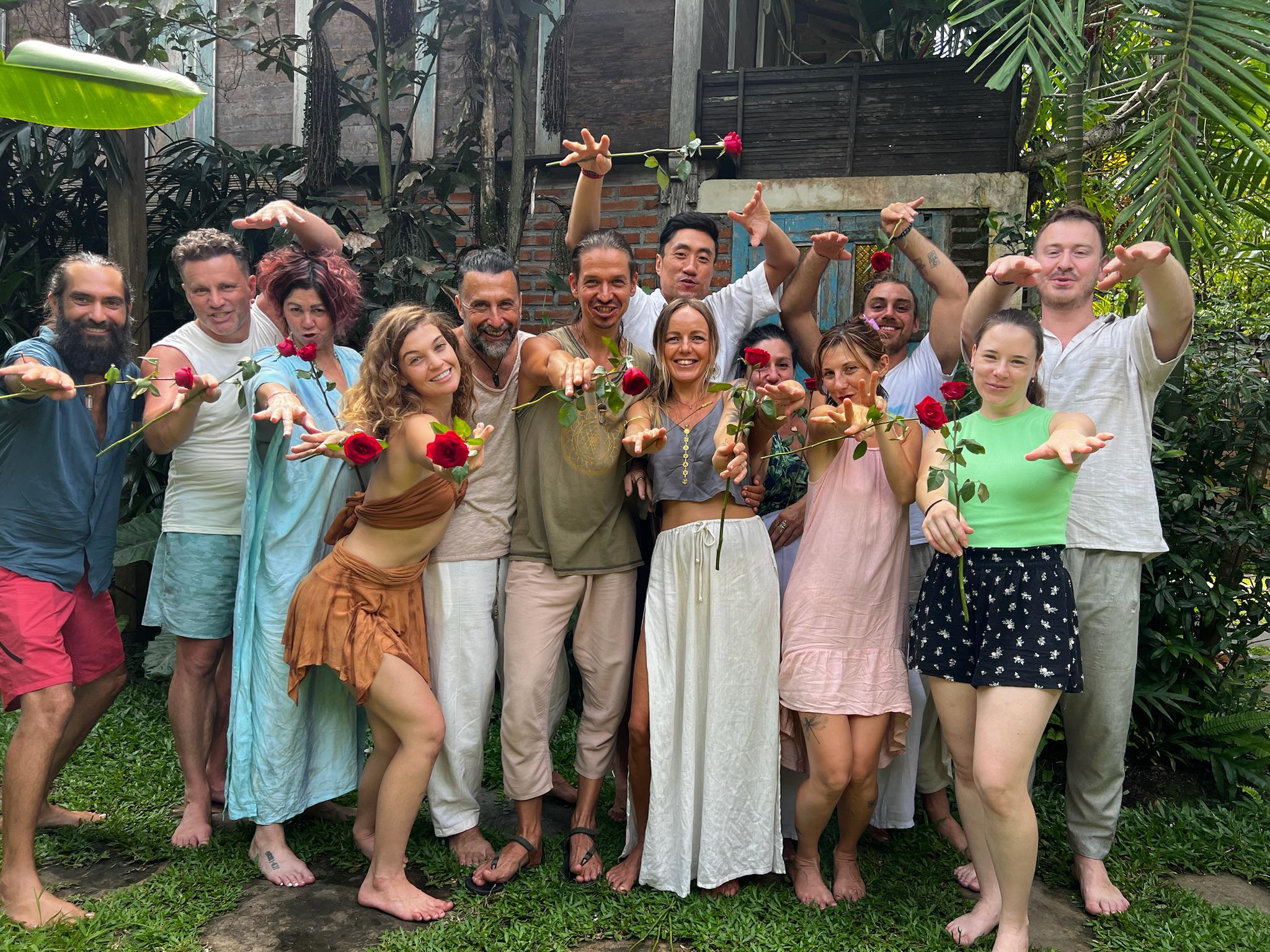 Retreat participants in Oslo, joyful and connected